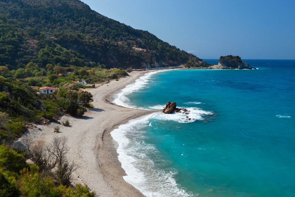 Samos, plaža Potami