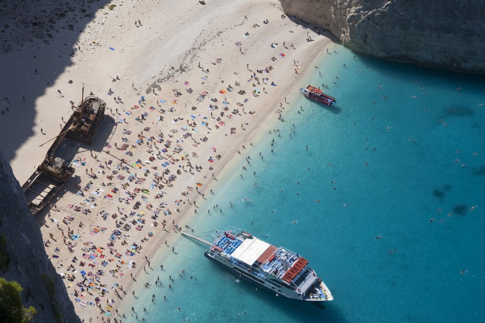 Zakintos, plaža Navagio