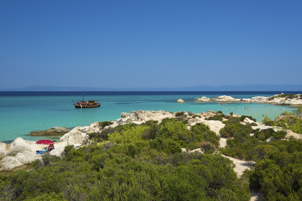 Lefkas, plaža Portokali