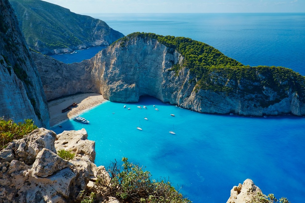 Zakintos, plaža Navagio