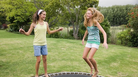 Vadba na trampolinu ni primerna niti za ženske niti za deklice