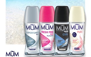 Spoznajte novo družino odličnih in koži prijaznih dezodorantov MUM