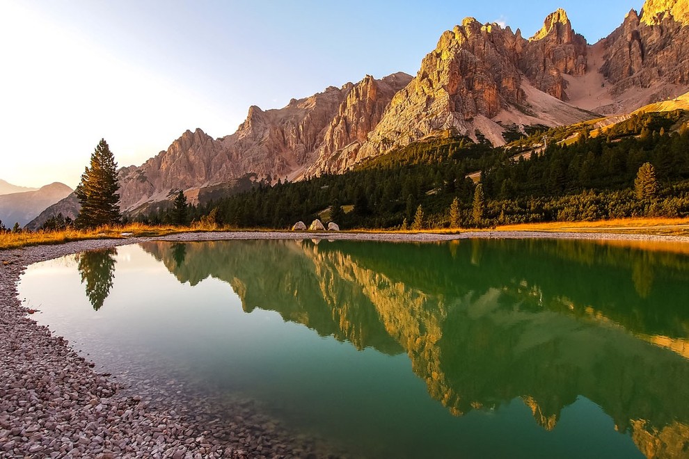 Val Padeon blizu Cortine d Ampezzo