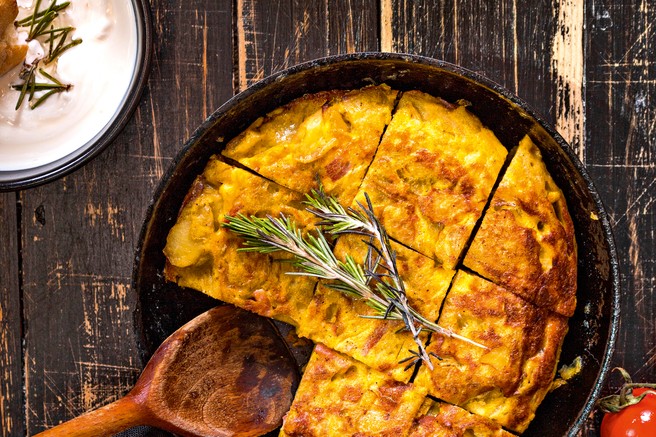 RECEPT: Krompirjeva omleta