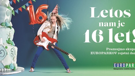 Europarkovo praznovanje: dobra glasba in otroško raziskovanje