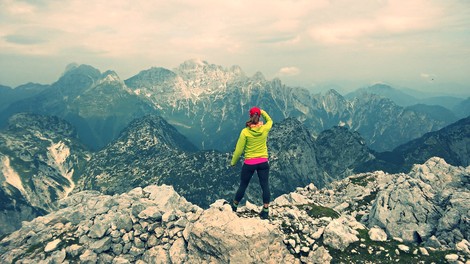 Skozi oči blogerke: Jesensko planinarjenje na Rombon