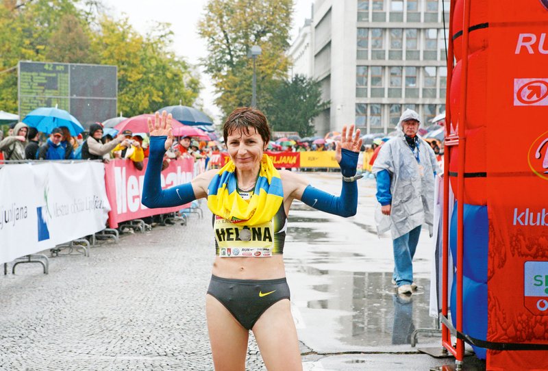 Helena Javornik, slovenska rekorderka v maratonu in evropska prvakinja v krosu leta 2002.