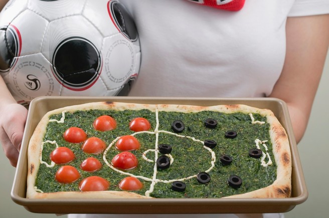 Recept: Nogometna pica