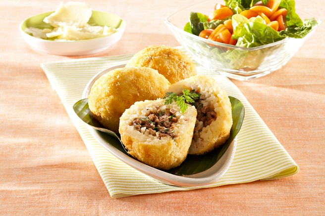 RECEPT: Riževe kroglice z mesom