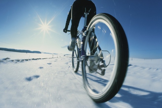Minus 13, ampak jaz sem na kolesu