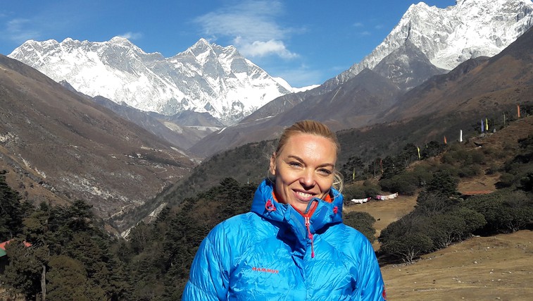 Andreja Sterle Podobnik: Slovenka, ki je na teku Everest Trail Race prepričljivo zmagala (in postala Slovenka leta 2016)! (foto: osebni arhiv)