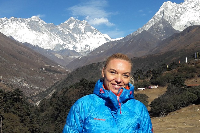Andreja Sterle Podobnik: Slovenka, ki je na teku Everest Trail Race prepričljivo zmagala (in postala Slovenka leta 2016)!
