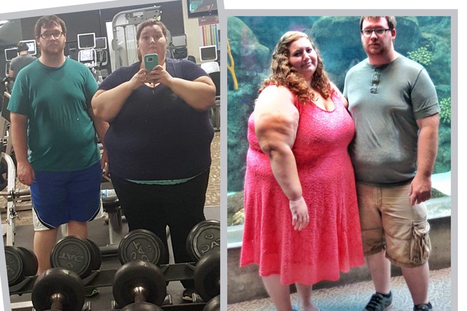 Za navdih: Par, ki je v enem letu izgubil skoraj 140 kilogramov! Poglejte si to preobrazbo!