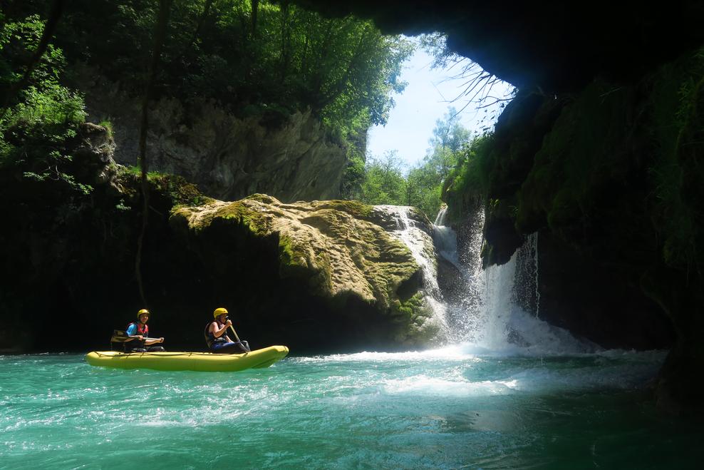 Fotoreportaža z norega raftanja po kanjonu čudovite Mrežnice!