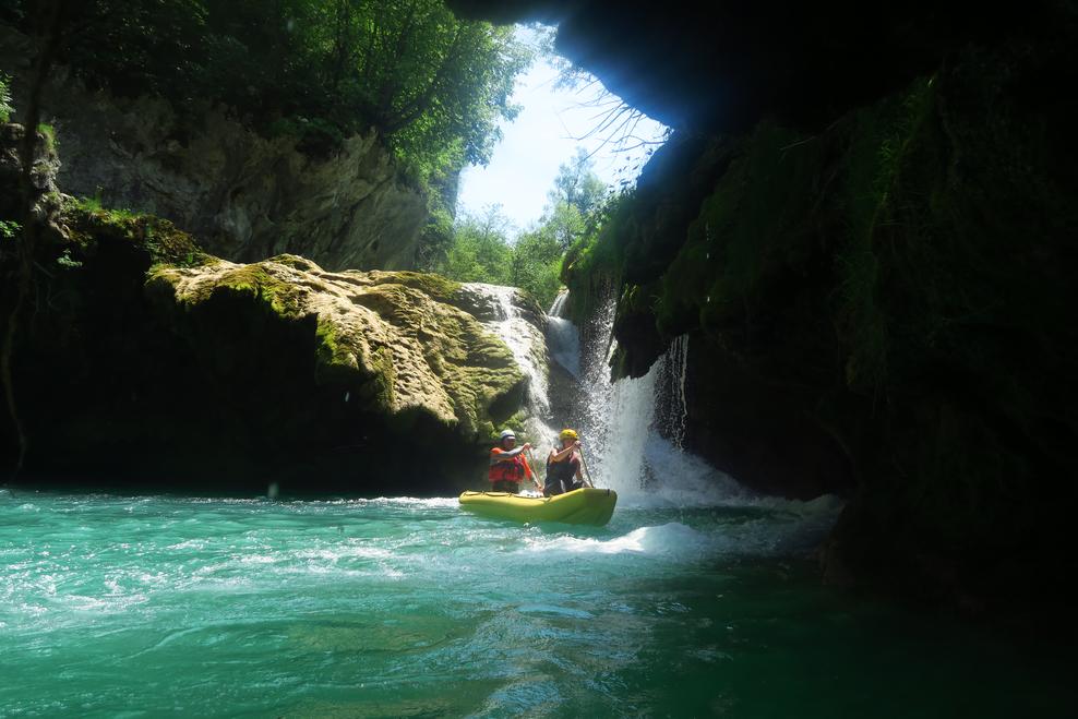 Fotoreportaža z norega raftanja po kanjonu čudovite Mrežnice!