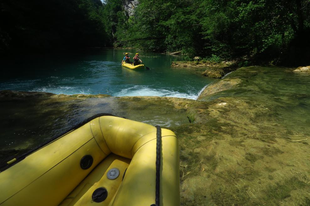 Fotoreportaža z norega raftanja po kanjonu čudovite Mrežnice!