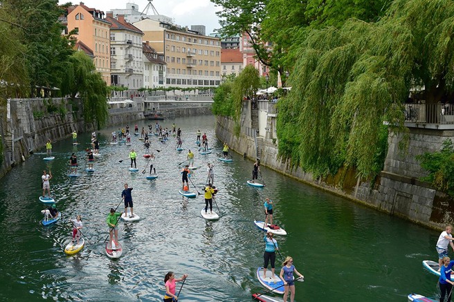 V četrtek bomo na supih čistili Ljubljanico. Pridi!