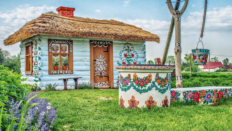 Zalipie na Poljskem - vas v cvetju (foto: Shutterstock)