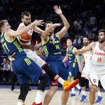 EuroBasket 2017: Utrinki s tekme košarkarskega evropskega prvenstva Slovenija – Španija (foto in video) (foto: Profimedia)