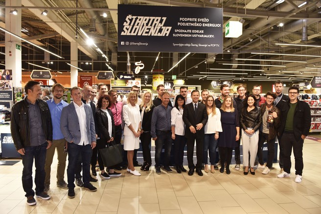 Fotogalerija: S svojimi izdelki so se predstavili podjetniki nove sezone Štartaj Slovenija!
