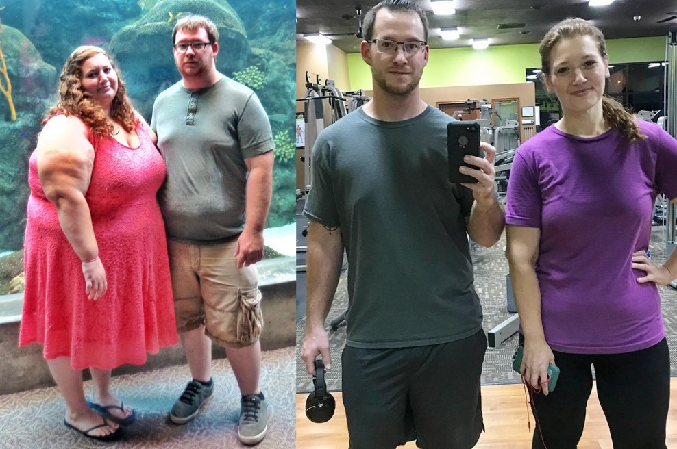 Neverjetno: ta par je v enem letu skupaj izgubil kar 135 kilogramov! (foto: Profimedia, Instagram/fatgirlfedup)