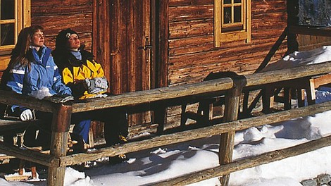 Rustikalne smučarske koče v avstrijskih Alpah
