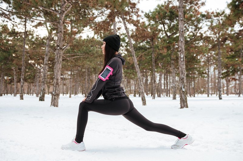 Ne pozabite na šport tudi v temnih zimskih dnevih! (foto: Profimedia)