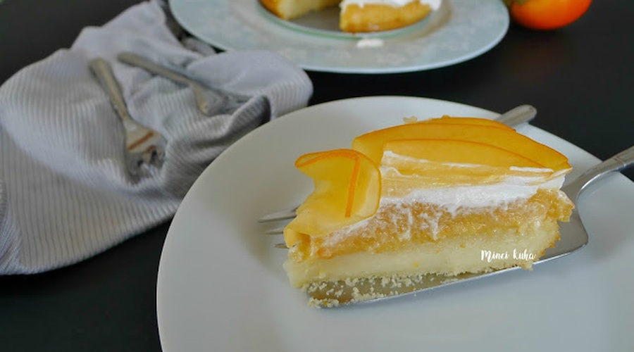 Recept: Limonino pecivo s kakijevo kremo (foto: Jasmina Hrastovec)