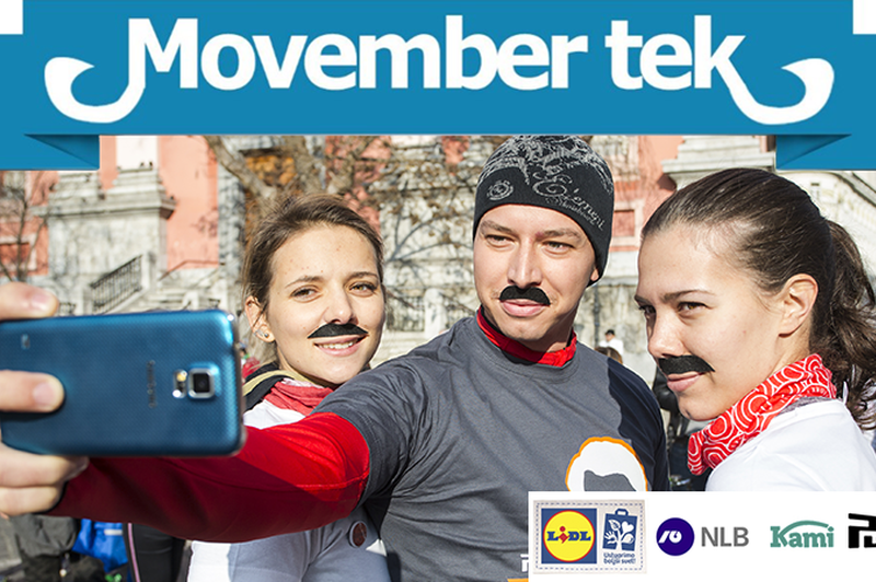 Movember tek – najbolj brkati tek v Sloveniji (foto: Movember tek)