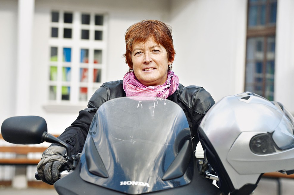Nataša Kogoj: Ženstvenost v motorističnem sedežu (foto: Igor Zaplatil)
