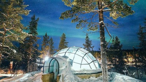 Zimska pravljica: Kakslauttanen Arctic Resort na Finskem