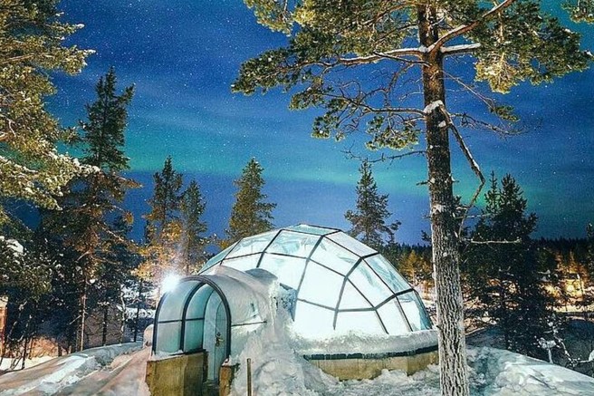 Zimska pravljica: Kakslauttanen Arctic Resort na Finskem