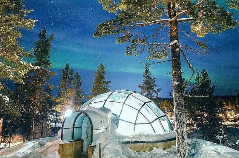 Zimska pravljica: Kakslauttanen Arctic Resort na Finskem (foto: Instagram/Kakslauttanen Arctic Resort)