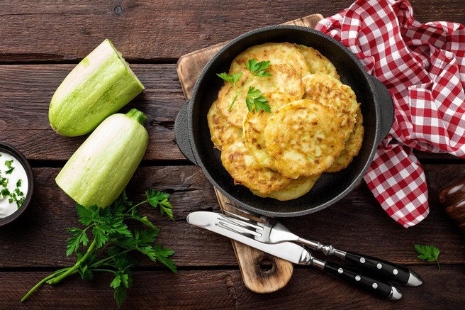 RECEPT: Bučkini in cvetačni polpeti za kosilo ali malico