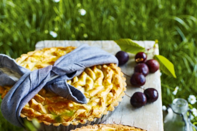 Češnjeva pita