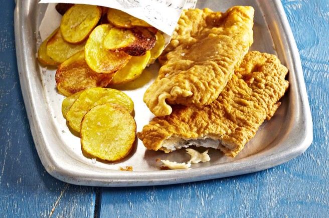Fish & chips z domačo tatarsko omako