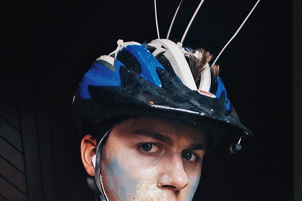 Tomaž Humar ml. : Ne pomislim, da bi odnehal, ko je težko (foto: osebni arhiv)
