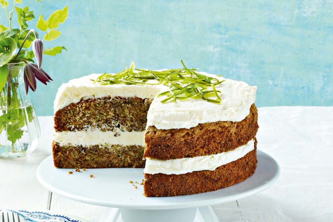 Bučkina torta z limeto