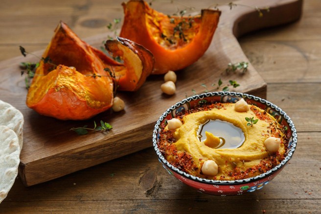 Zdrav prigrizek: Humus iz buče