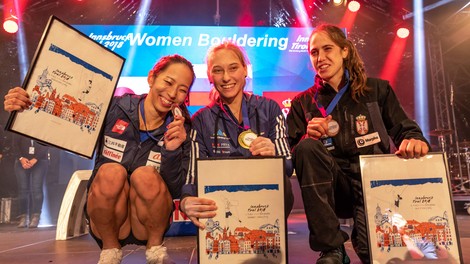Janja Garnbret: Pri 19 letih že drugič svetovna prvakinja!