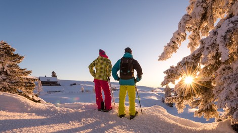 Zimski užitek in termalna zabava na sončni južni strani Alp