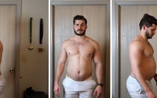 Za navdih: Poglejte si to transformacijo - 19 kilogramov lažji v 12 tednih (VIDEO)