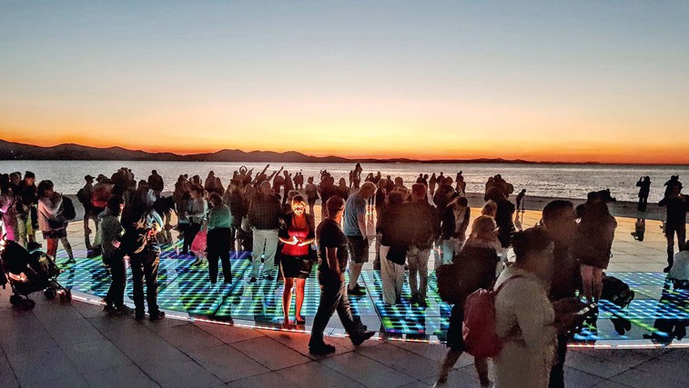 Zadar, mesto najlepšega sončnega zahoda na svetu (foto: Suzana Golubov)
