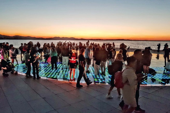 Zadar, mesto najlepšega sončnega zahoda na svetu