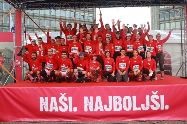 23. Ljubljanski maraton skozi perspektivo Mercatorjevih tekačev #foto