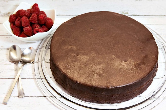 LCHF sacher torta