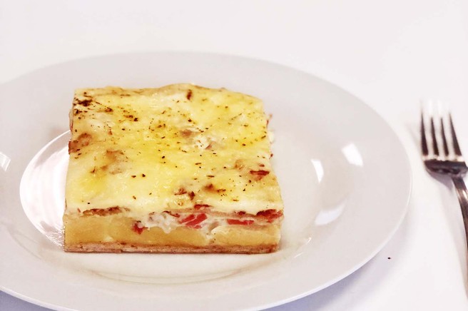 Gratinirani njoki s pečenim pršutom