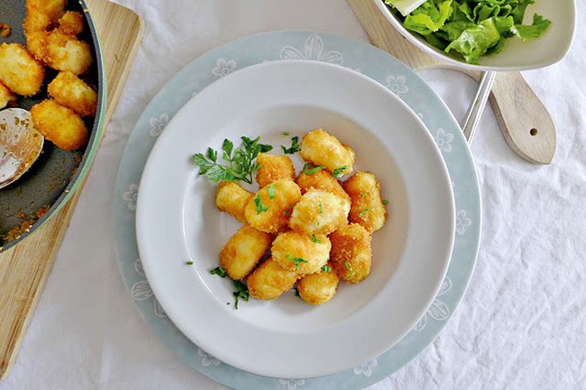 Veganski njoki na drobtinah