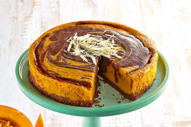 Marmorna bučna torta