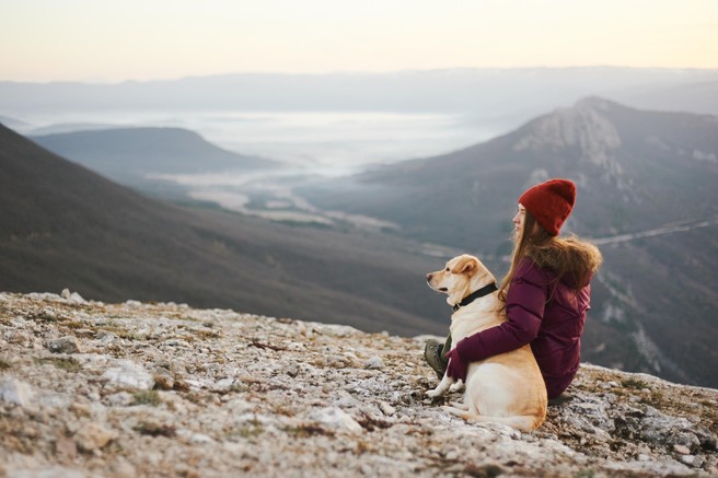 Vse, kar morate vedeti, preden greste s psom na pohod + top pasme za treking